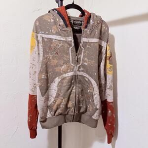 Star Wars Marc Ecko Cut & Sew Hoodie with Distressed Design